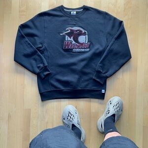 Vintage Rassell Athletic crashed big logo sweatshirt